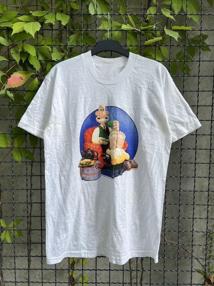 

1989 Wallace and Gromit cartoon Gift For Fans Unisex All Size DO31 Unisex T-Shirt XXXL