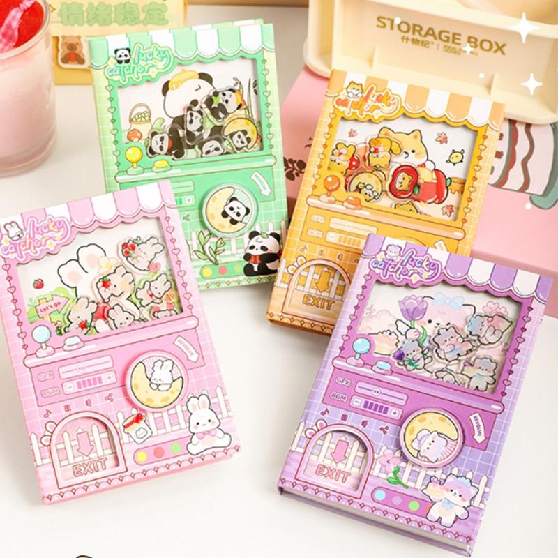 Mahines Zápisník Kapybara Shake Zápisník Zajímavá Dekomprese Přenosný Barevný Vnitřní List Zápisník