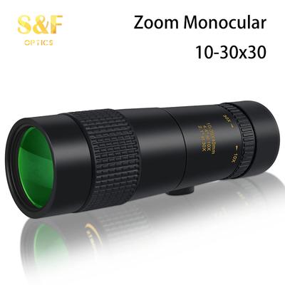 Vodotěsný Monokulární Noční Vidění Antifog Zoom 10-30x40mm Hd Monokulární Teleskop Pro Pozorování Ptactva Lov Pěší turistika Cestování