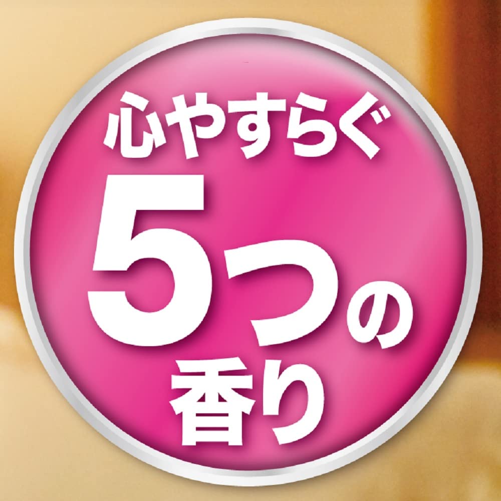 Vape Mat Fumakilla 5 lovely scents assorted 60 sheets aroma (Rose scent/Forest scent/Sakura scent/Osmanthus scent/Night scent)