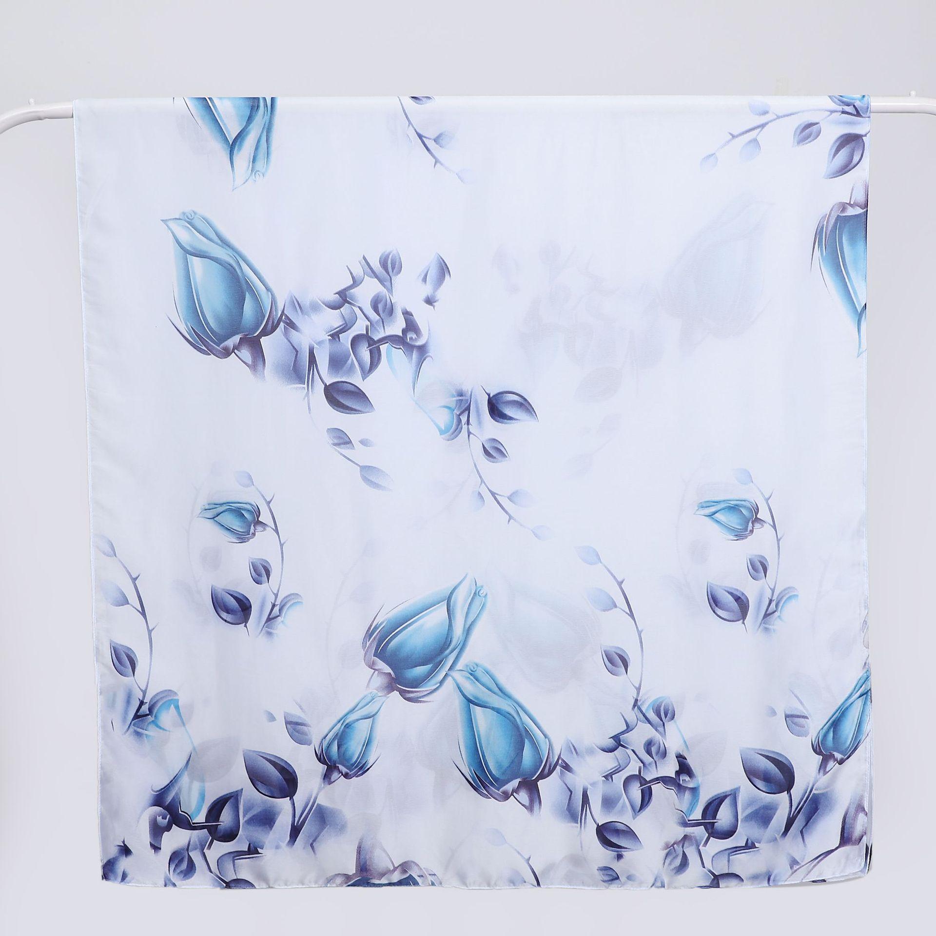 

180 * 90 см летний женский новый средний или длинный шарф шаль дышащий солнцезащитный модный универсальный премиум шелковый шарф 90*180CM