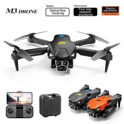 M3 PRO Drone Three Camera Aerial Photography Aircraft Omnidirectional Obstacle Avoidance Brushless Motor 1-Key Return