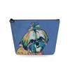Women Dog Print Cosmetic Bag Toiletries Organize Travel Storage Case 6733 KTB