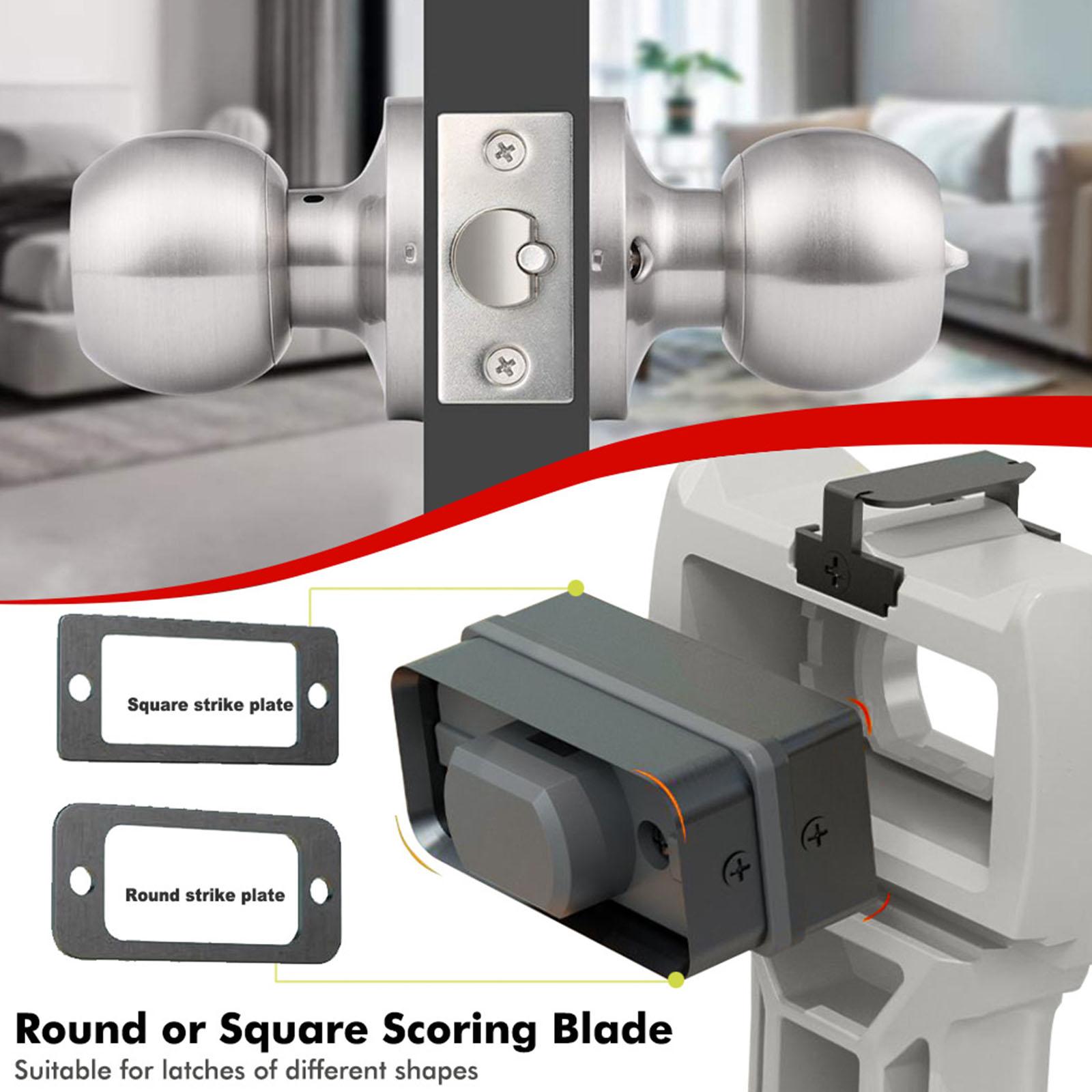

Precisions Door Lock Mortising Tool Plastic Construction Door Hinge Jig, Door Hinge Mortiser For DIY Home Improvement синій