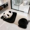 Bathroom mat 60x90 cm 2 mm 3d effect bronze