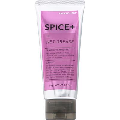 Alimino Spice Plus Wet Grease 80g Inne woski do włosów Produkty do stylizacji Nanieś odpowiednią ilość na dłoń i wmasuj we włosy, aby uzyskać efekt stylizacji. Inny
