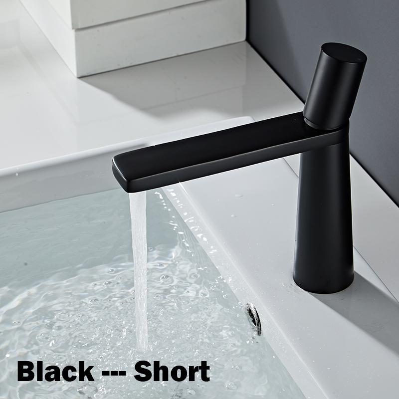 BAKALA Bathroom Faucet Brush gold Basin Faucet Mixer Hot &Cold Bathroom Basin Faucet Mixer Tap Hot and Cold Sink faucet