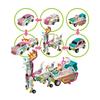 Mars Deer Two-in-One Magnetic Deformation Toy: Silver Wing Dragon & Flying Pegasus