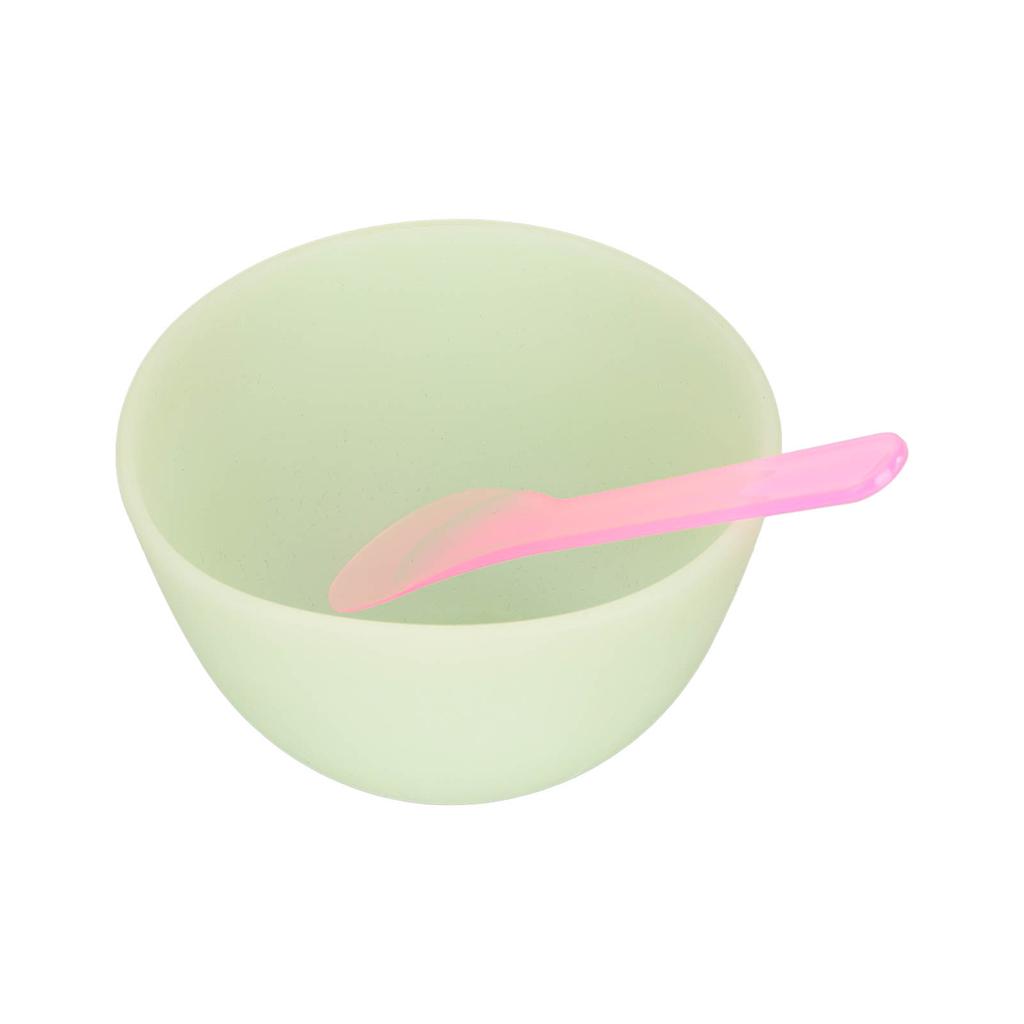 2set Face Mask Applicator Silicone Material Washable Reusable Soft Flexible Portable DIY Skin Care