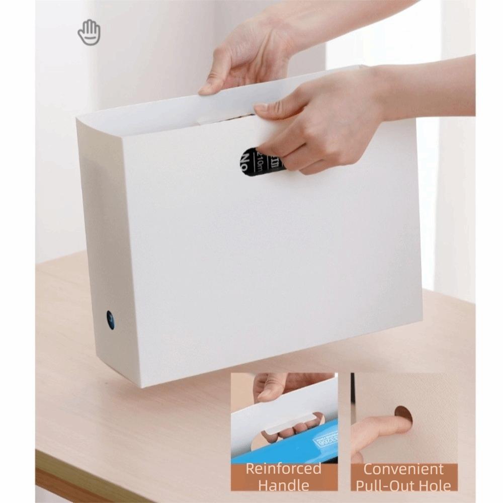Vertical Desktop Organizer Folding File Organizer New File Storage Box Office Use