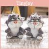 Adorable Lucifer Cat Plush Keychain Soft Short Plush Toy For Backpack And Keys