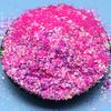 Bulk Fine Chunky Glitter Holiday Decoration Matte Pink Solvent Resistant Glitter for Epoxy Resin Nail Arts