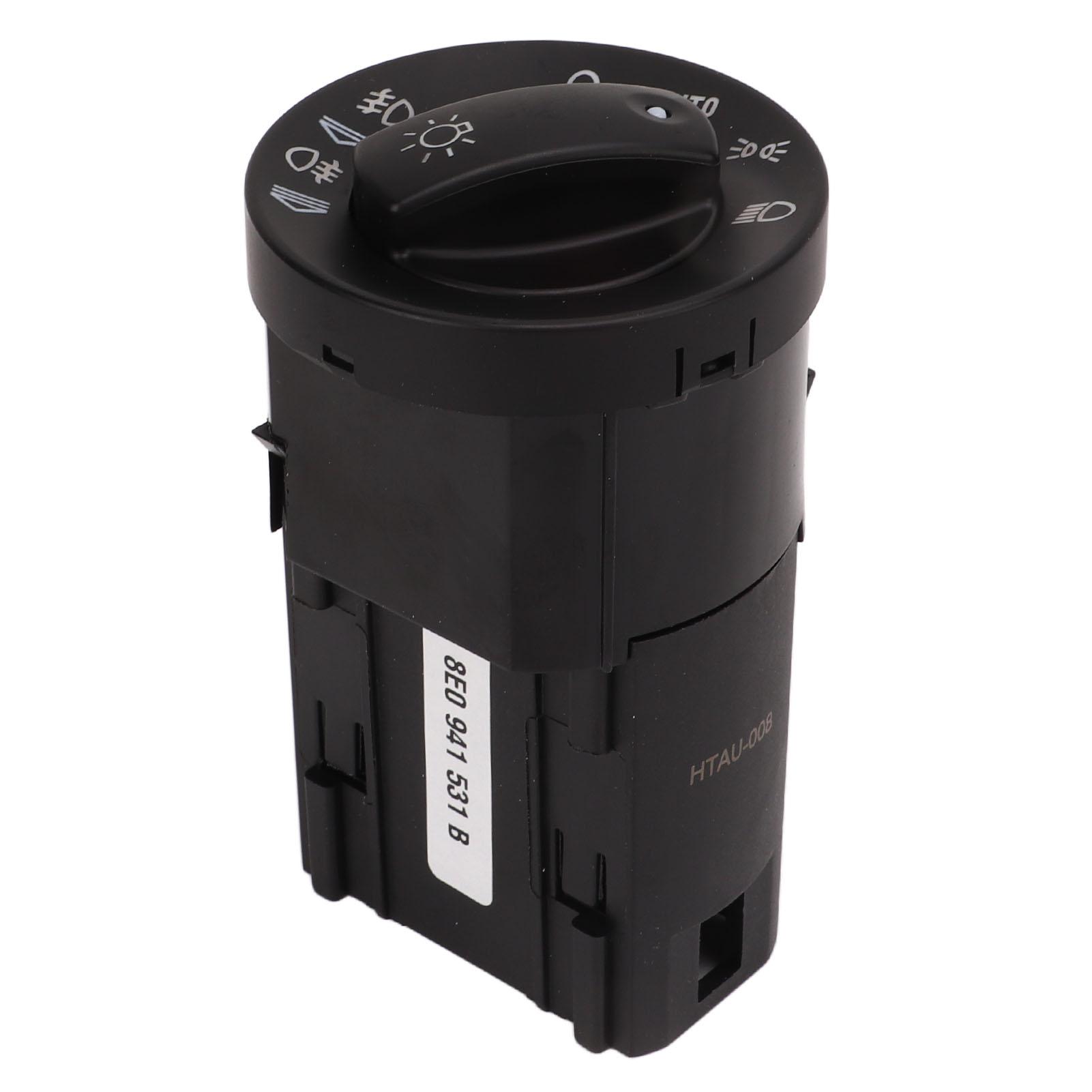 

Переключатель управления фарами 8E0941531B Ручка переключателя противотуманных фар Замена автомобильных аксессуаров для A4 B6 B7