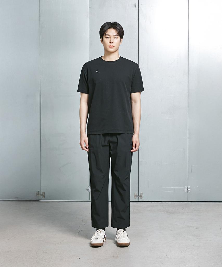 WILLBE LAB Vintage Graphic Short Sleeve T-Shirt (Bk)