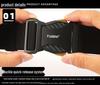 Men's Tactical Quick Release Nylon Elastic Belt