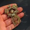 Ladies Novelty Vintage Palace Tassel Brooch Elegant Clothing Accessories Pins Banquet Party Coat Suit Accessories
