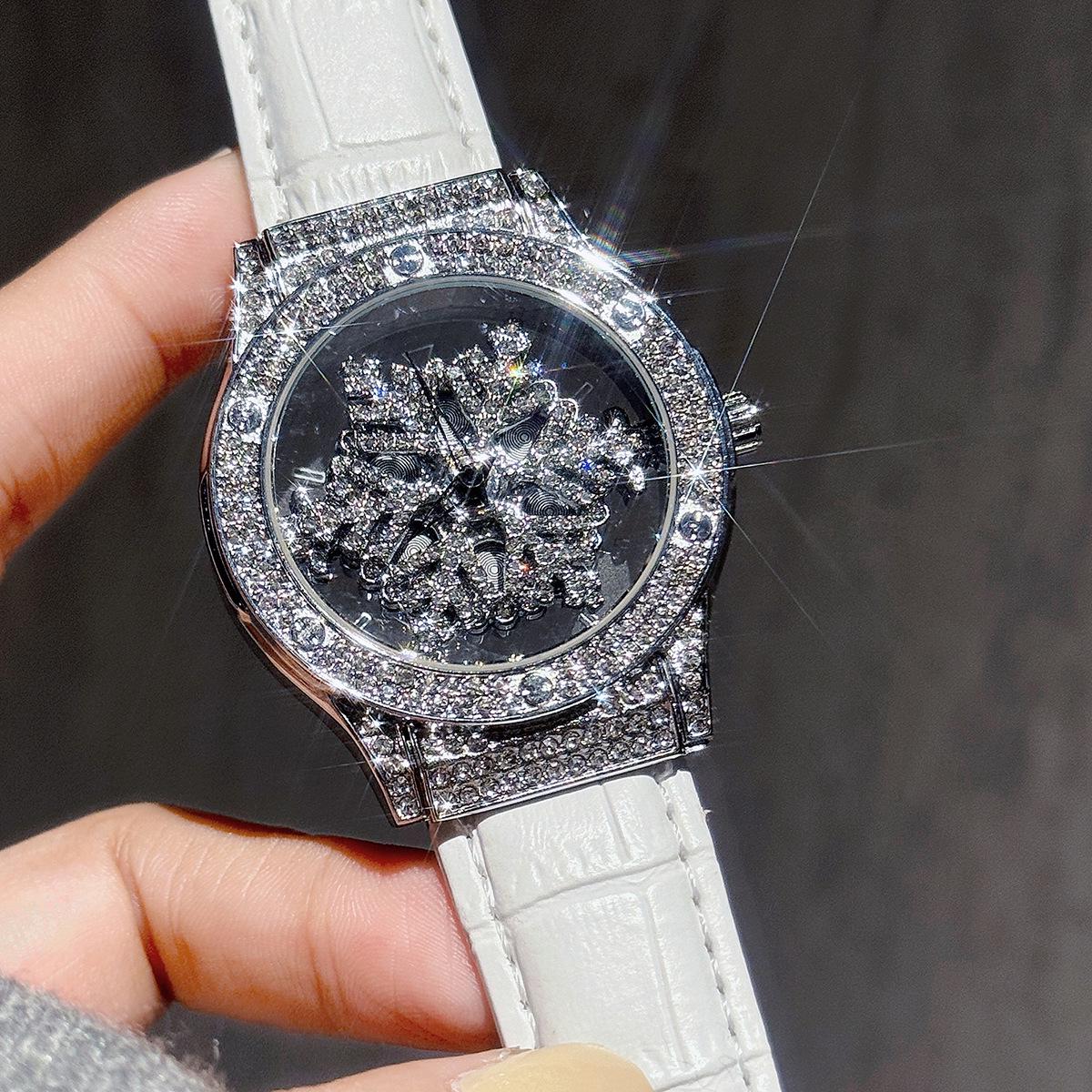 

Pentagram New Arrival Women s Good Luck Full Diamond Luxury Watch - Elegant and Authentic Ladies Timepiece.