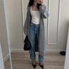 2026 Autumn and Winter European and American Style Hot-selling Sweater Set Women's Loose Extended Version Thickened Cardigan + V-neck Vest Skirt