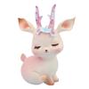 Kawaii Resin Pink Deer Ornament Mini Deer Birthday Cake Decor Baby Deer Doll Sculpture  Bedroom