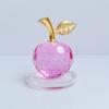 Crystal Apple Christmas Eve Craft Souvenirs Gifts Counter Decoration Ornaments for Home Decorations