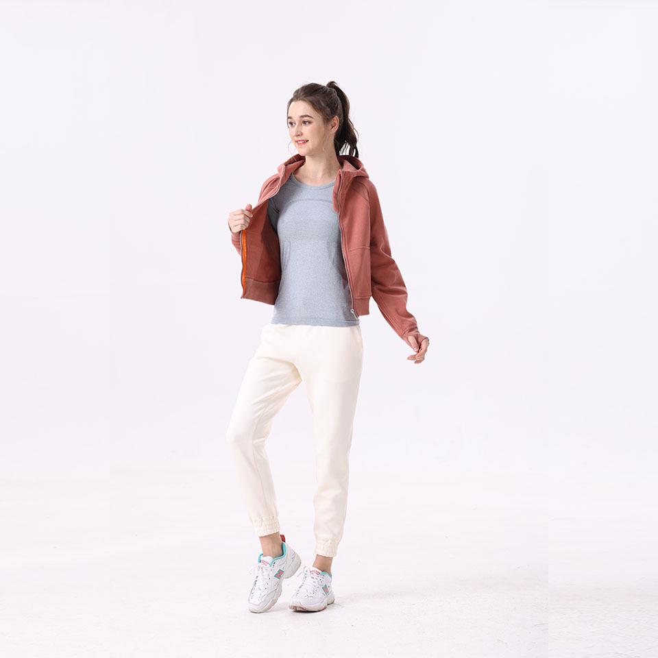 Uarun Women's Loose Fleece Yoga Hoodie