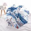 1pc Ocean Lighthouse Navigation Umbrella with Plastic Handle, Suitable for All Seasons Outdoor PT422