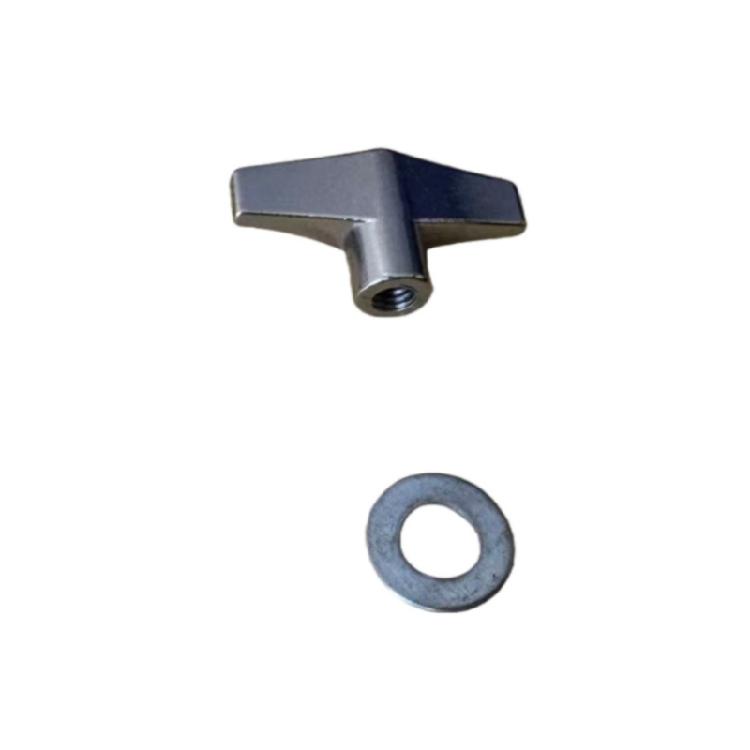

Safety Friendly Zinc Alloy Solid Butterfly Drum Nut Knob Recyclable Material Secure Locking Sustainable Music Gear 6mm