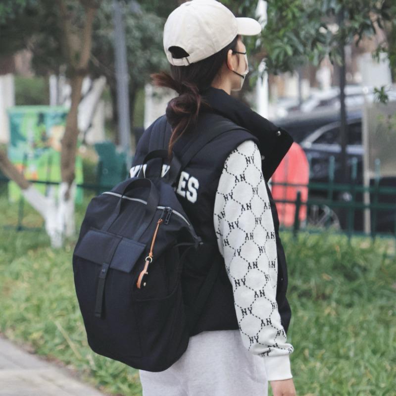 High-end Large-capacity Computer Bag Travel Bag Backpack Baby Walking Bag Schoolbag