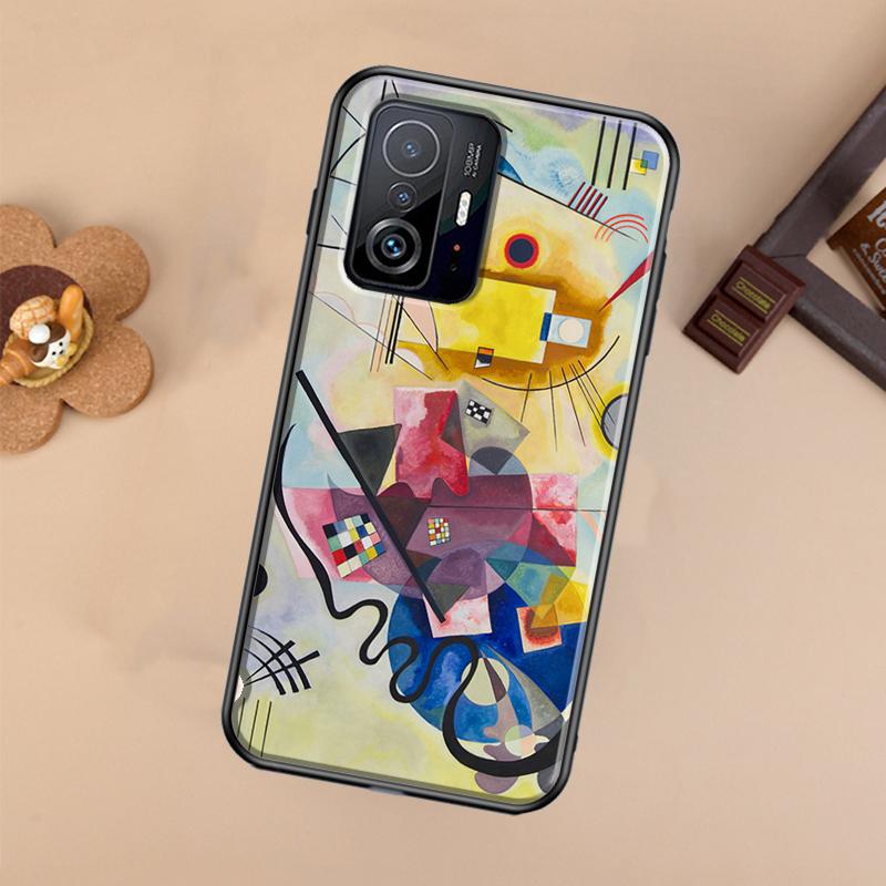 Wassily Kandinsky Abstract Artistic Case For Xiaomi POCO X7 X6 X5 X3 Pro F3 F5 F6 M6 Pro 13 14 Ultra 11T 12T 13T 14T Pro Cover