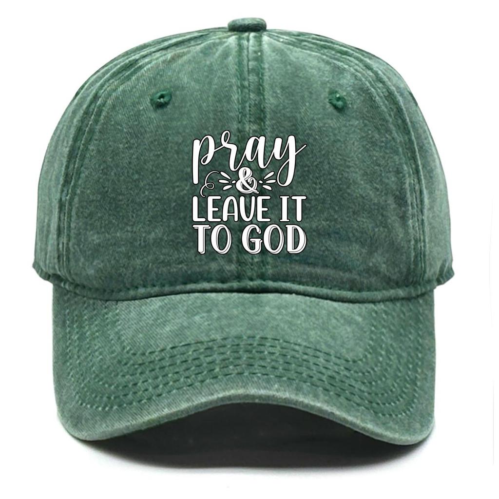 PRAY" Print Adjustable Baseball Cap, Mesh Hat Adjustable Strap Breathable Raw Brim Sporting Snapback Baseball Hat