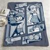 game MMega Mann Throw Warm Soft Flannel Blanket Multiuse for Sofa Bed Camping Travel Nap
