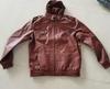 Leather Jacket Men's Slim Zip PU Jacket Fall Men's Leather Jacket Jacket Black