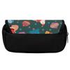 Pencil Bag 300D Polyester Double Layer Metal Zipper with Two Compartments for Pens Ruler Scissors Students for School and Study