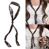 Cloth Fabric Necklace Adjustable Scarf Sweater Chain Lightweight Soft Neckcahin Versatile Fashion Jewelry Gift