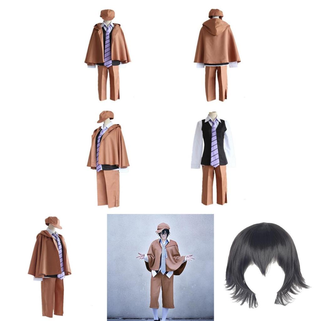 Bungo Stray Dogs Ranpo Edogawa Detective Uniform Cosplay Costume With Exquisite Workmanship