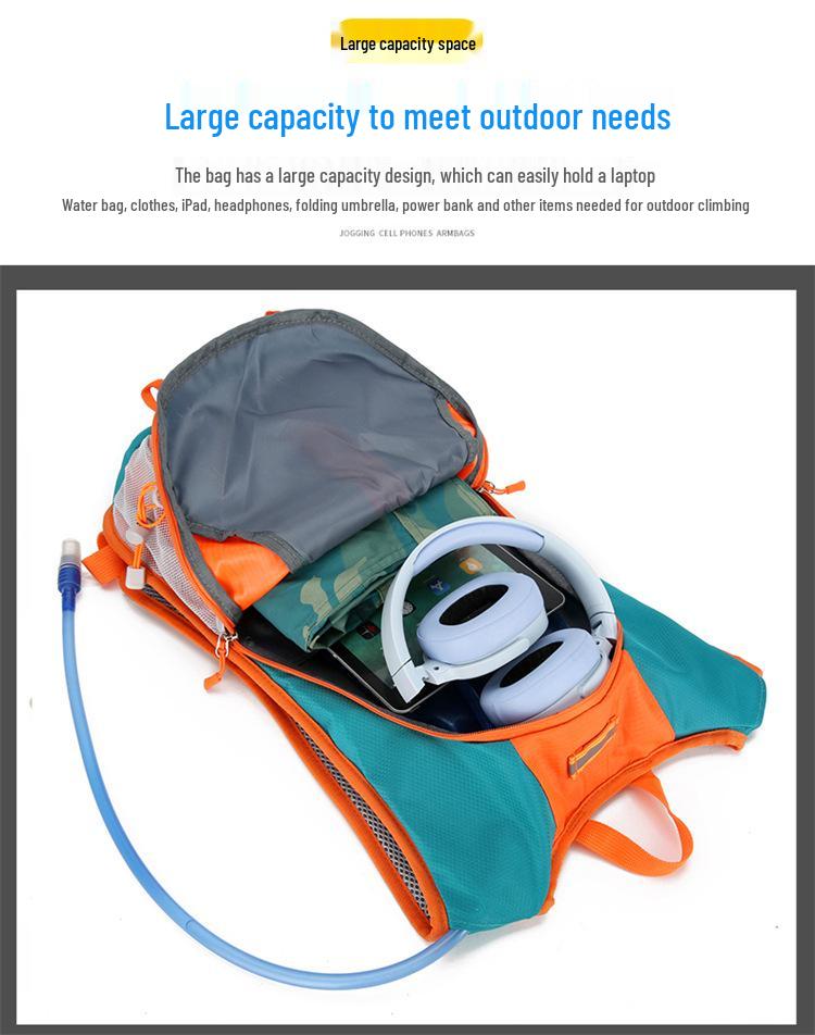 Portable Durable Outdoor Hiking & Cycling Backpack - Lightweight, Wear-Resistant Travel and Sports Bag