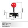 Uxcell PC Joystick DIY Kit Arcade Game Joystick DIY Part Arcade Button ABS 5 Pin for PC Classic Arcade Red