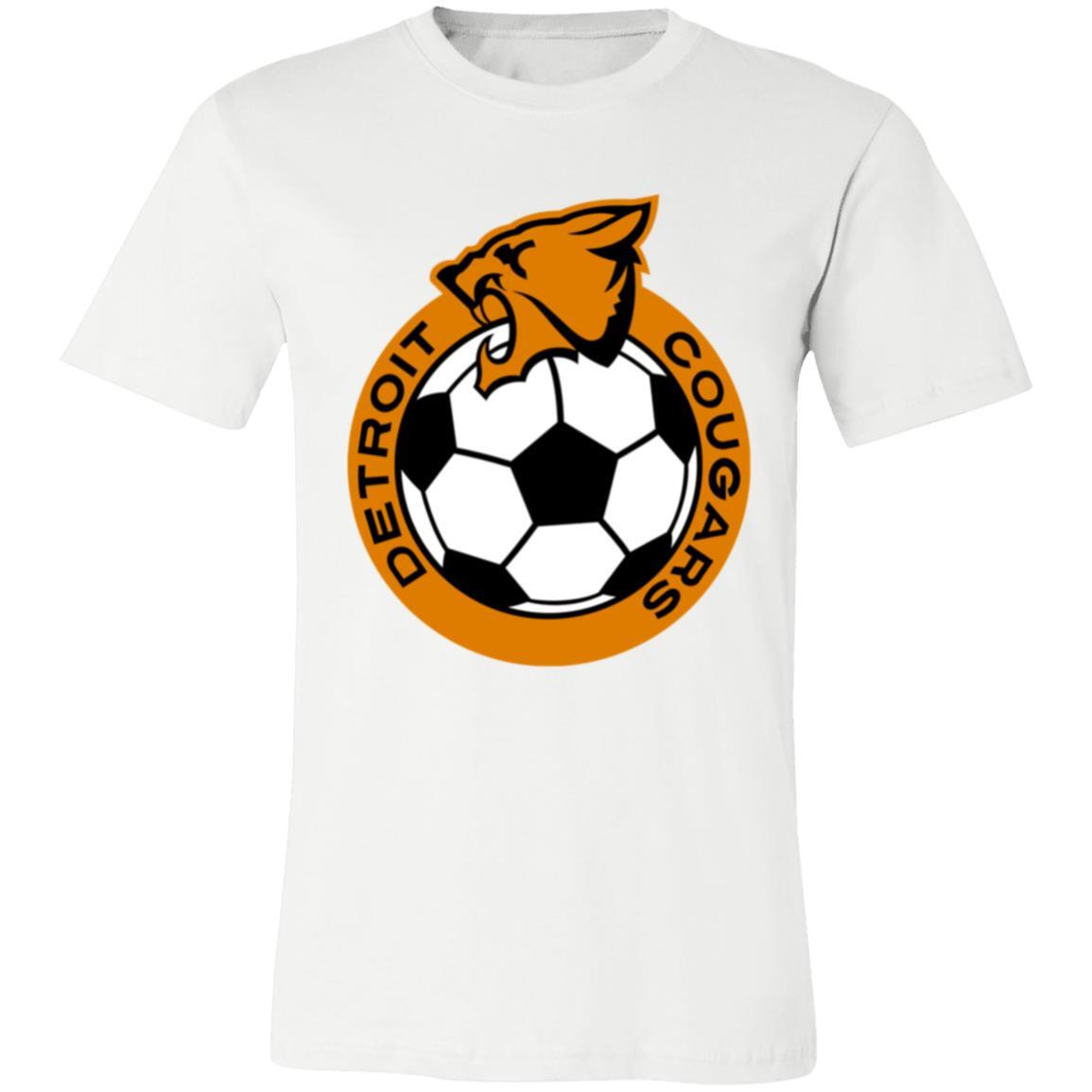 Detroit Cougars T-shirt Premium | NASL Soccer Team 3XL
