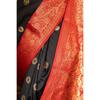 Royal Soft Lichi Silk Saree with Rich Pallu & All-Over Jacquard Work | Designer Party Wear Saree with Exclusive Jacquard Border Blouse