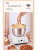 2025 German Fully Automatic Dough Mixer: Compact Multifunctional Kneader and Proofer