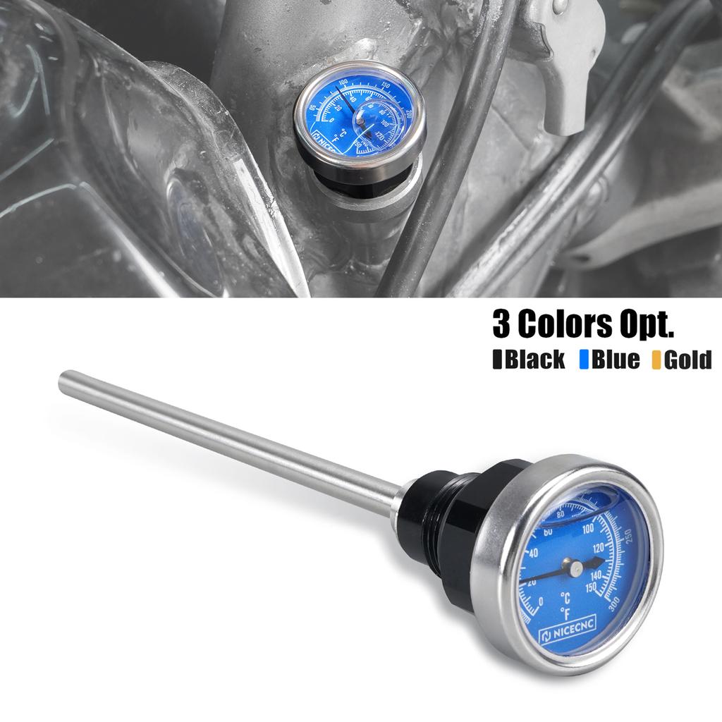 NICECNC For Suzuki DRZ400SM DRZ400S DRZ400 DR-Z 400 DR-Z 400SM DR-Z 400S 2000-2024 2023 Oil Temperature Thermometer Dipstick