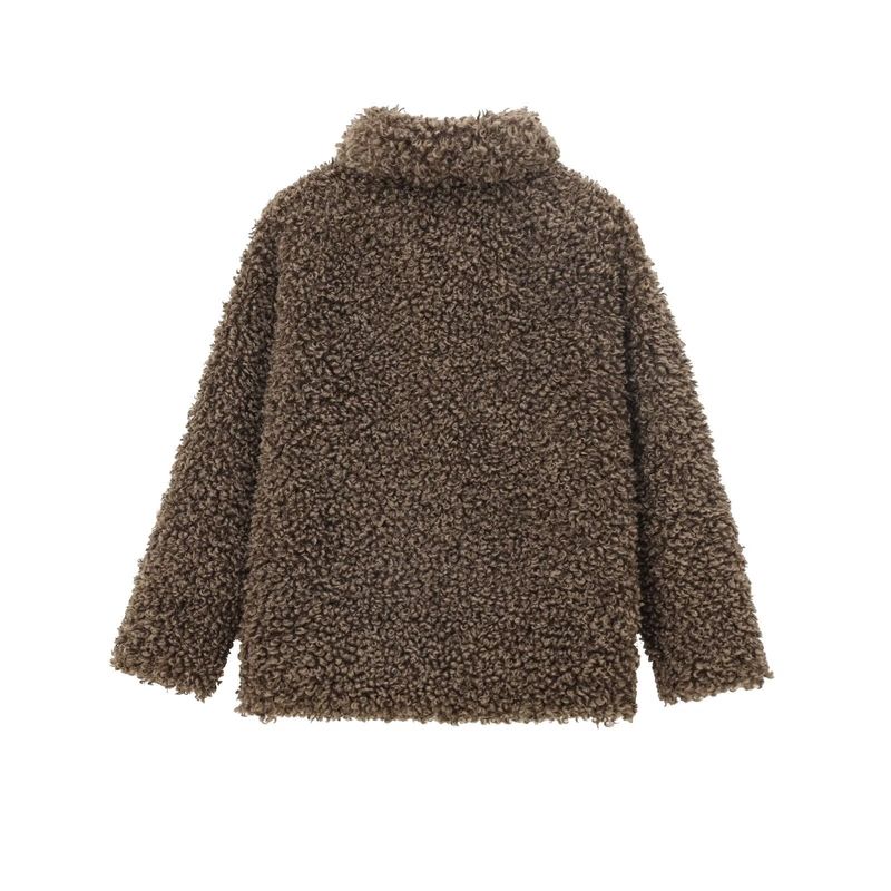 Jnleaog Spring New Arrival Women's Clothing Fashion Style French Artificial Fur Short Coat Outwear 2969254