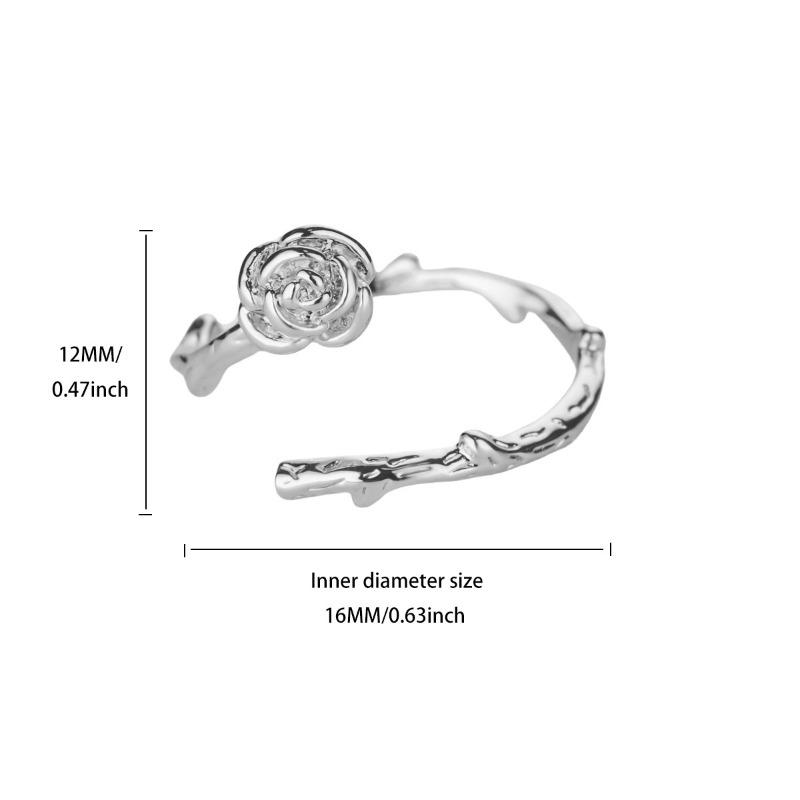 Hot-selling k gold-plated ring women's cross diamond-set ring adjustable and simple