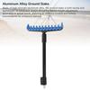 Fishing Rod Holder Blue Support Aluminum Alloy Ground Stake Fish Pole Rack for Outdoor Use