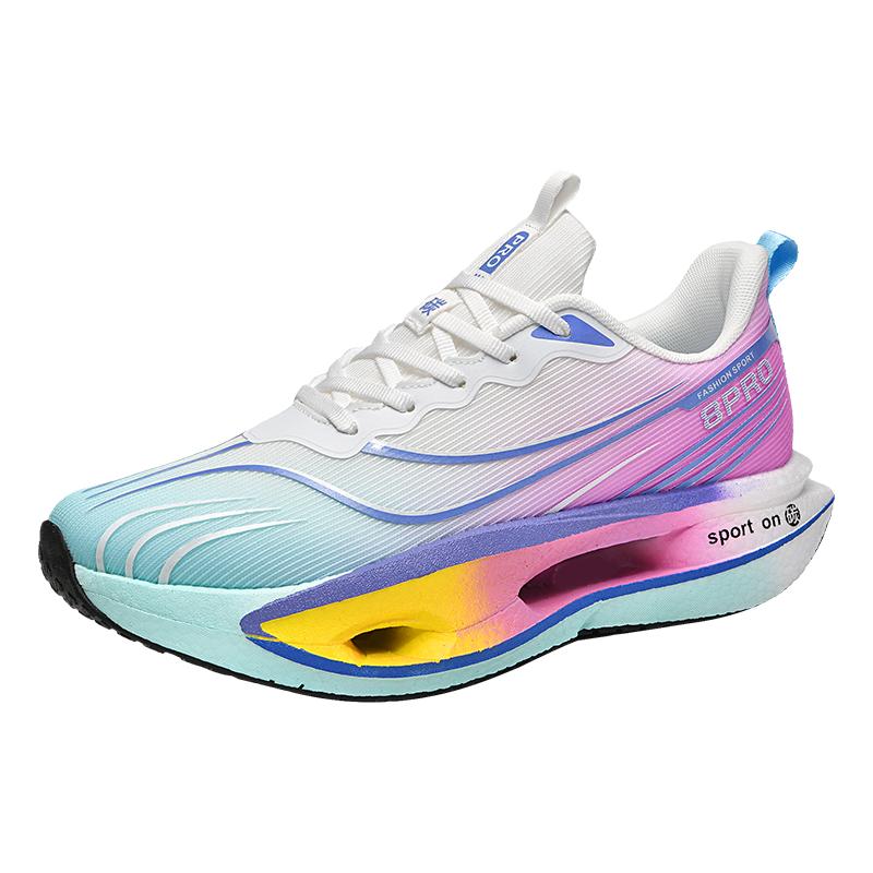 Men's casual sports shoes fashion comfortable breathable four season versatile outdoor thick sole fashion running leisure sports