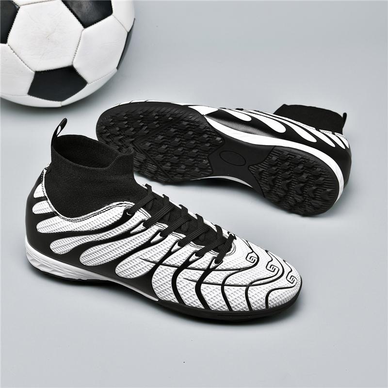 

2024 Мужские футбольные бутсы большого размера Сверхлегкие футбольные бутсы для мальчиков Кроссовки Нескользящие футбольные бутсы AG/TF Ботильоны унисекс 45