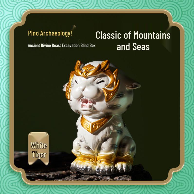 Pinuo Shan Hai Jing Archaeological Dig: Pixiu Figurine Treasure Hunt Toy for Kids