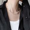 Luxury Beaded Choker Necklace Exquisite Collarbone Chain Brilliant Neck Pendant  Birthday Gift