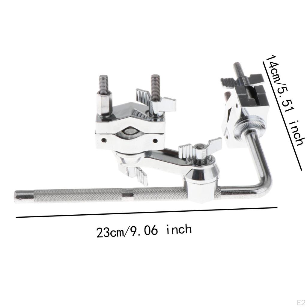 Cymbal Arm Attachment Drum Set Mounting Clamp Metal Convemient Hardware Boom for Parts