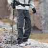 Mens Tactical Cargo Pants Fall Outdoor Hiking Workwear Straight Cut Quick Dry Multi Pocket Utility Trousers